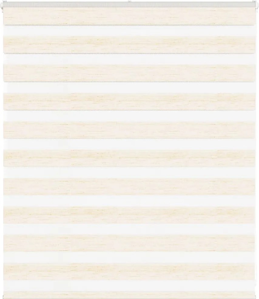 vidaXL Jaluzea tip zebra 125x100 cm lățime țesătură 120,9 cm poliester