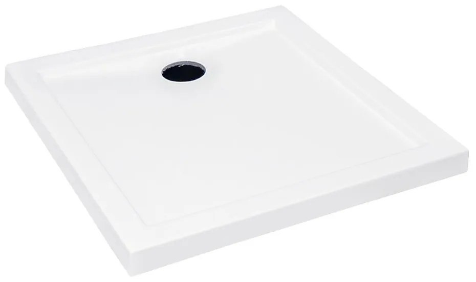 Cabină de duș pătrată Tomar 80x80 cm cu cădiță de duș SLIM