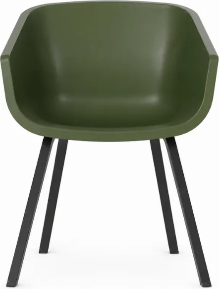Scaun de masa AMALIA ELEMENT, verde