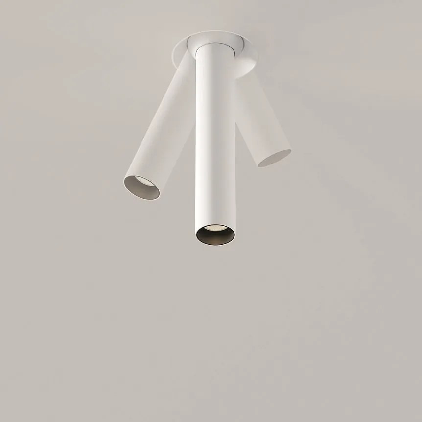 Spot LED incastrabil rotativ retractabil Focus T alb