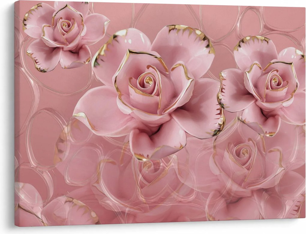Tablou - Decor floral (70x50 cm)