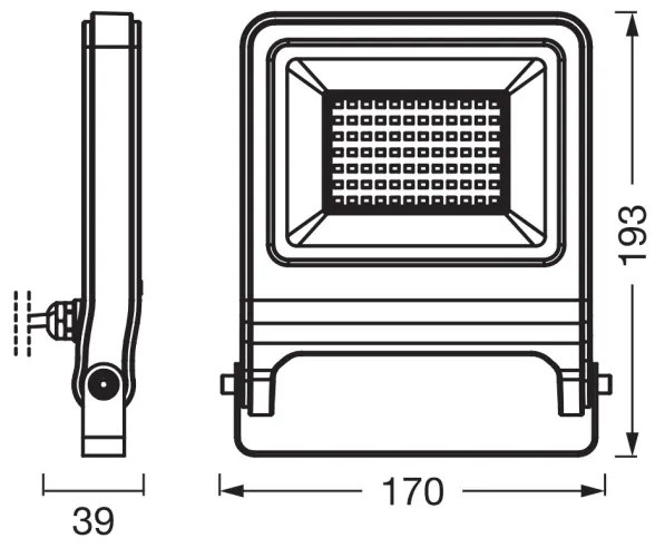 Osram - Proiector LED ENDURA LED/50W/230V 3000K IP65