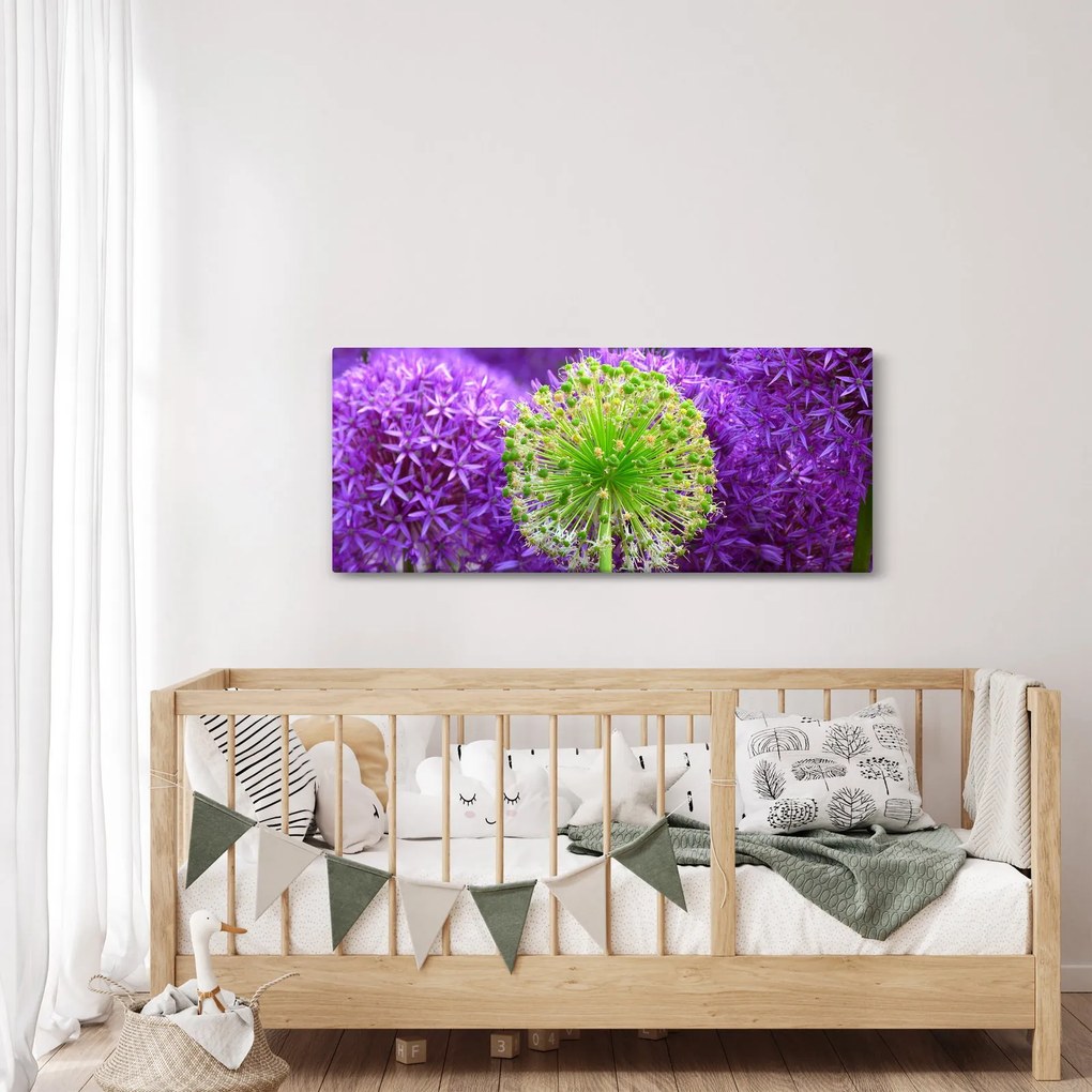 Tablou cu floare (120x50 cm)
