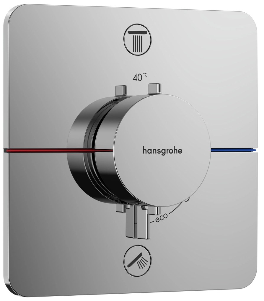 Hansgrohe ShowerSelect Comfort Q baterie cadă-duș ascuns da crom 15583000