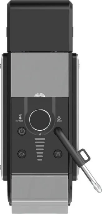 La mâna a doua: Espressor cafea macinata si capsule 8in1 Oliver Voltz OV51171N8M, 1450W, 1 L, 5 adaptoare, 19 bar, Negru/Argintiu