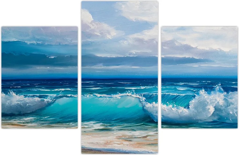 Tablou - Valul mării (90x60 cm)