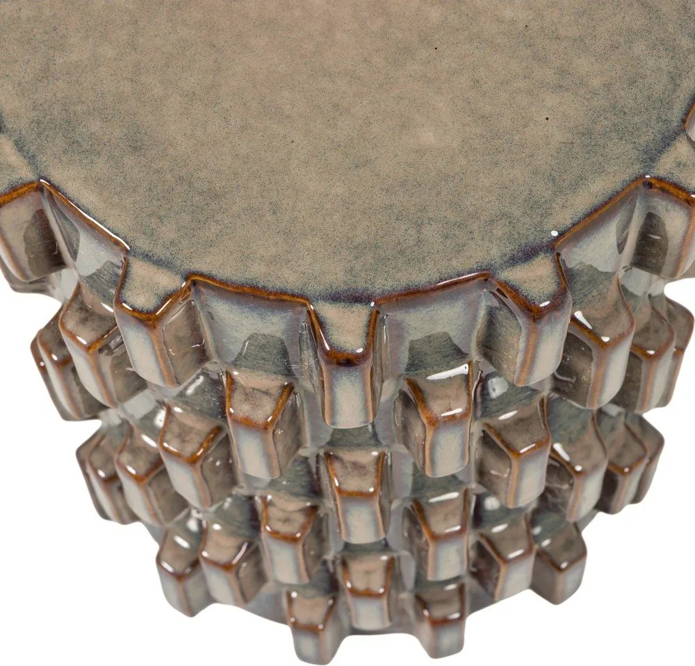 Măsuță auxiliară rotundă din ceramică ø 35 cm Axu – WOOOD