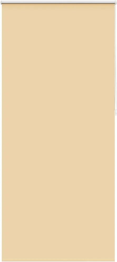 vidaXL Jaluzea opacă 84,4x230 cm, lățime material 80 cm, bej