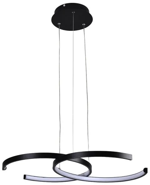 Lustră LED dimabilă pe cablu LED/50W/230V 3000-6500K + telecomandă