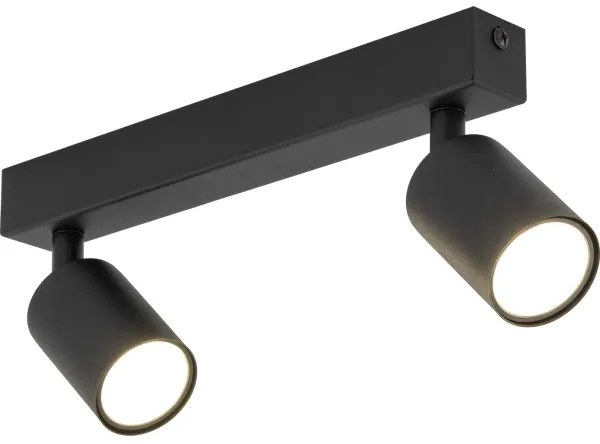 Spot NEX 2xGU10/10W/230V negru