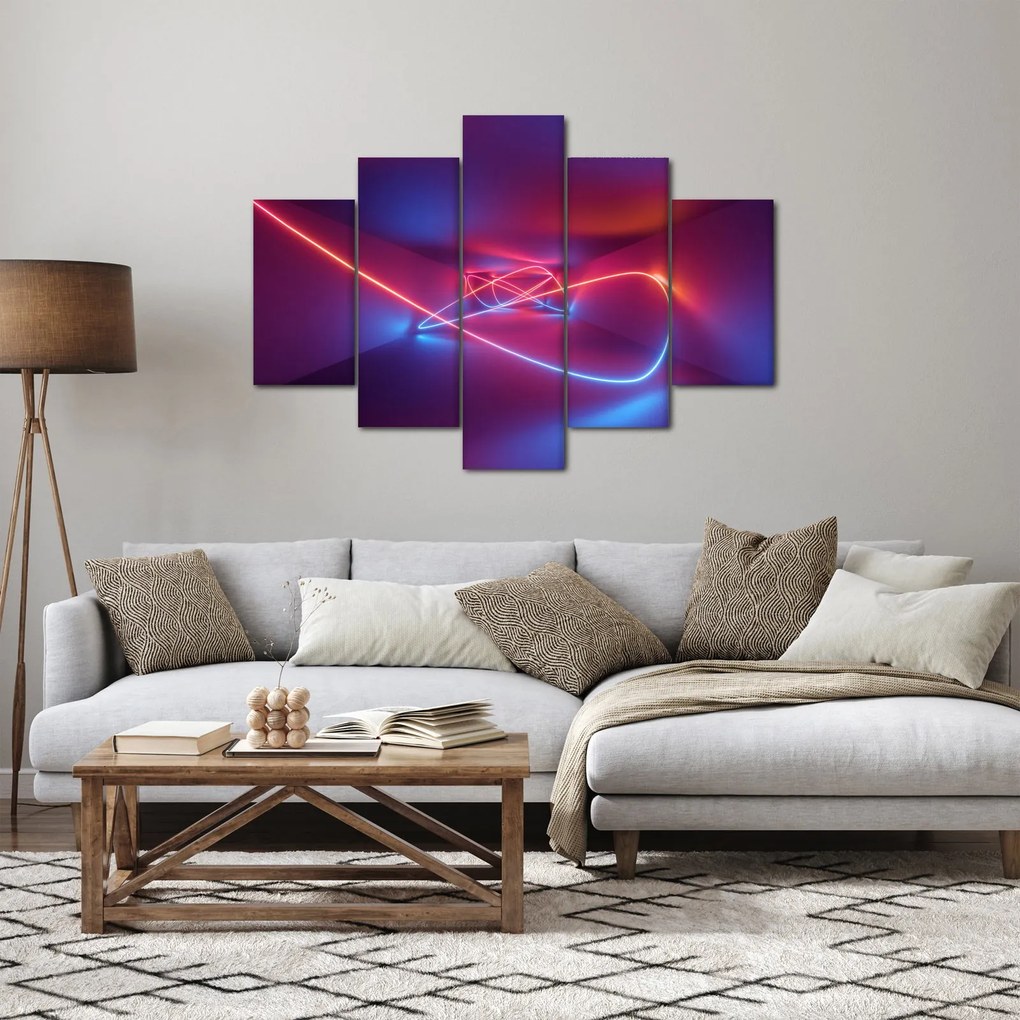 Tablou cu abstracție modernă (150x105 cm)