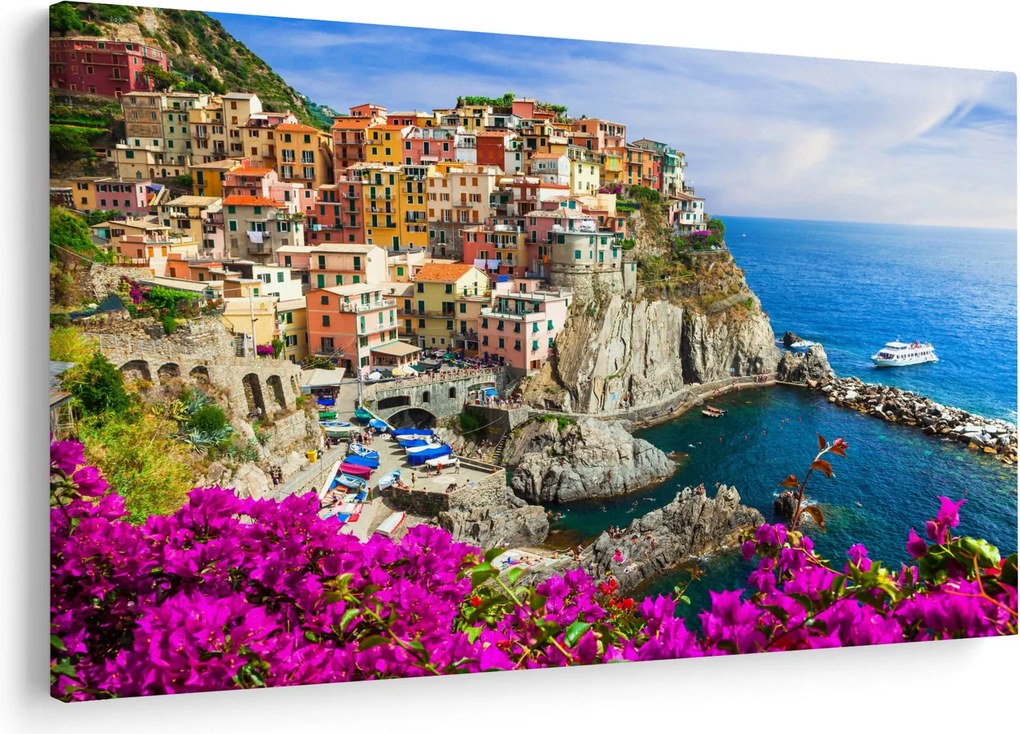 Tablou - Satul italian Manarola (90x60 cm)
