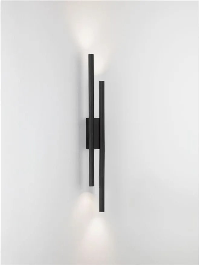 Aplica LED iluminat ambiental BRILLIA negru nisip