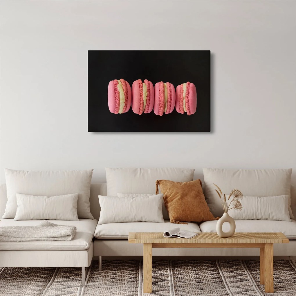 Tablou cu macarons (90x60 cm)