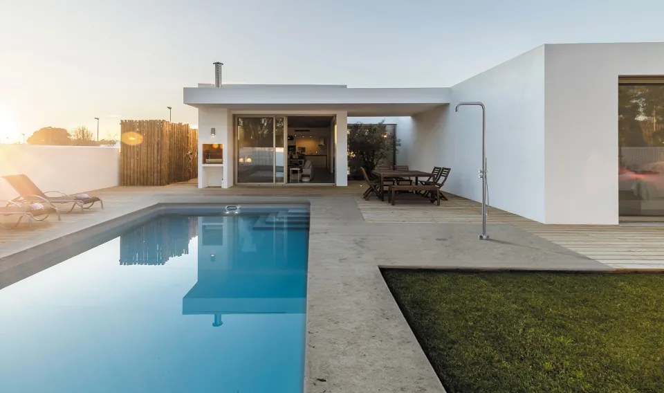 🚿 Coloana de duș freestanding SILIA, pentru grădină sau baie (interior/exterior), finisaj oțel șlefuit – Cod NQS_F4GM