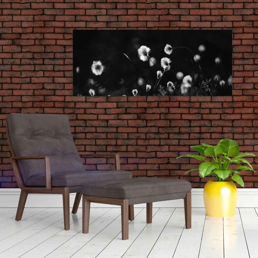Tablou - Pajiște cu iarbă de cozonac N⁰1 (120x50 cm)