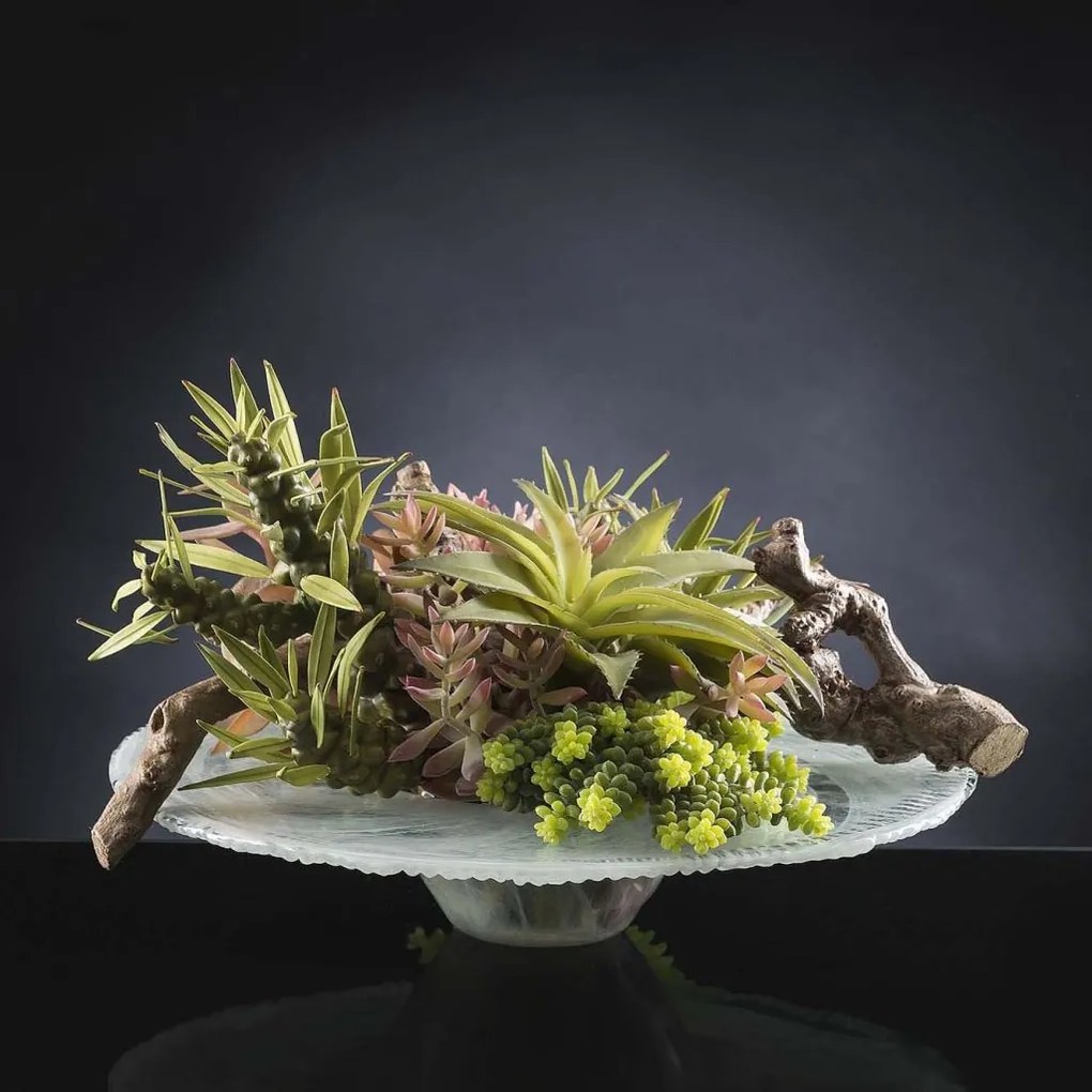 Aranjament floral mediu design LUX EXOTIC MARBLE