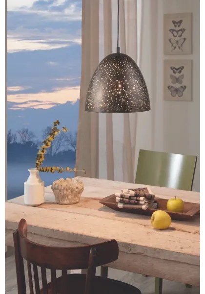 Eglo 49814 - Pendul SAFI, 1 x E27, 60 W