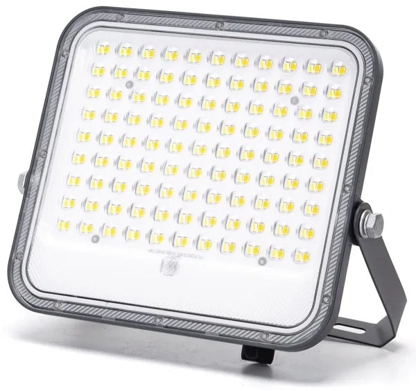 Aigostar - Proiector solar LED cu intensitate reglabilă, 150W, 3,4V, IP66, cu telecomandă