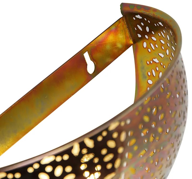 Lampă de perete orientală din cupru - Muraf