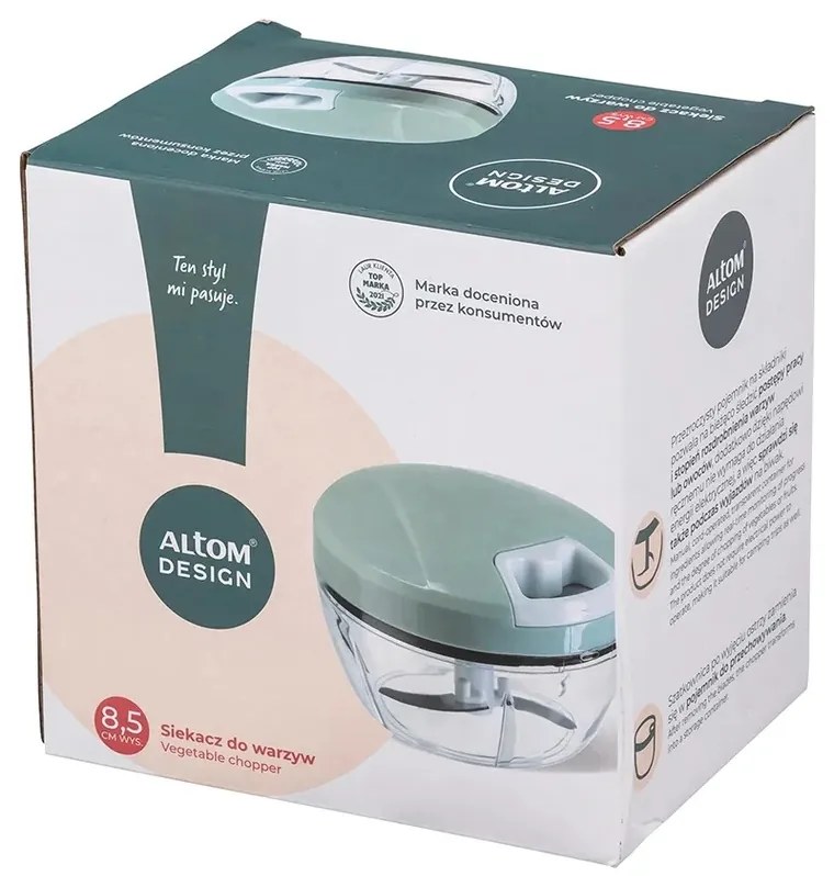 Feliator manual de legume Altom, salvie , diam.12,5 x 8,5 cm, S