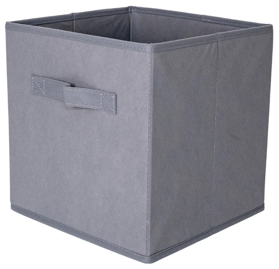 Cutie depozitare, Flex Box, UnicUtil, 28 x 28 x 28 cm, Gri, UUORG12