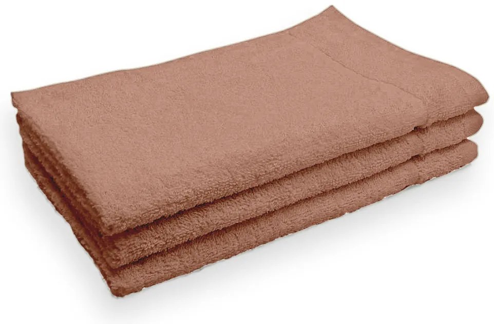 Prosop de maini Classic mic 30x50 cm maro, 100% bumbac