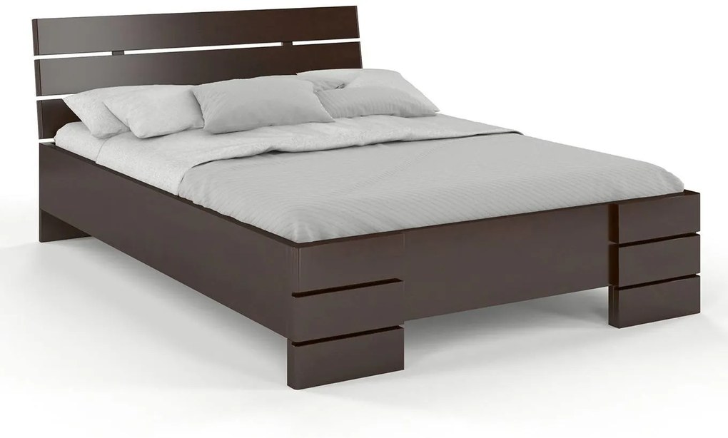 Pat matrimonial 160 cm Lorenskog High (fag). 800250