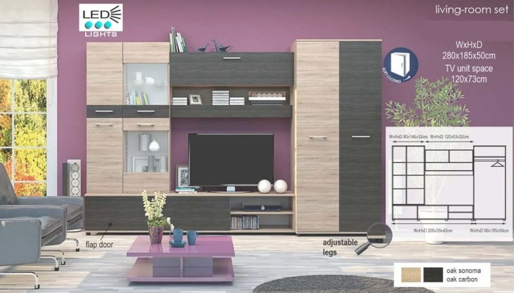 Living GLOBAL128 - sonoma+carbon