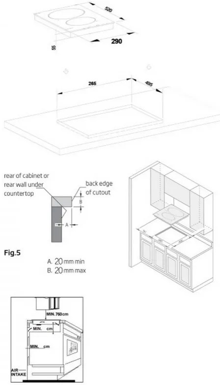 Plită ceramică Crown VCPK32.C, 3000W, Dublă, Timer 90 min, Negru