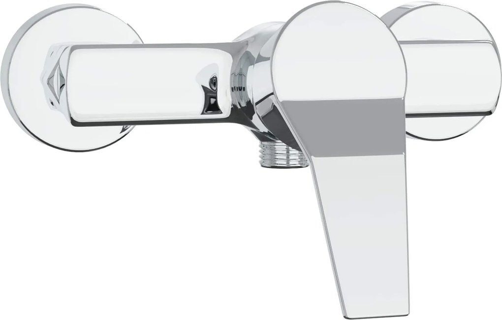 vidaXL Robinet mixer pentru duș Crom G 1 / 2 inci Alamă