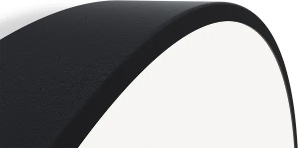 LED2 - Plafonieră LED MONO SLIM, 80 W, 230 V, 3000 K/4000 K, Ø 80 cm, neagră