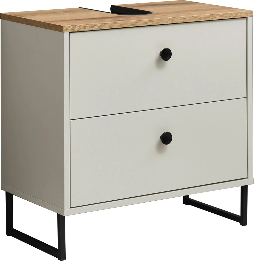 Masca de chiuveta Linea casmir/stejar 60/35/60 cm