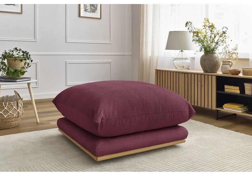 Taburet burgundy Ernest – Bobochic Paris