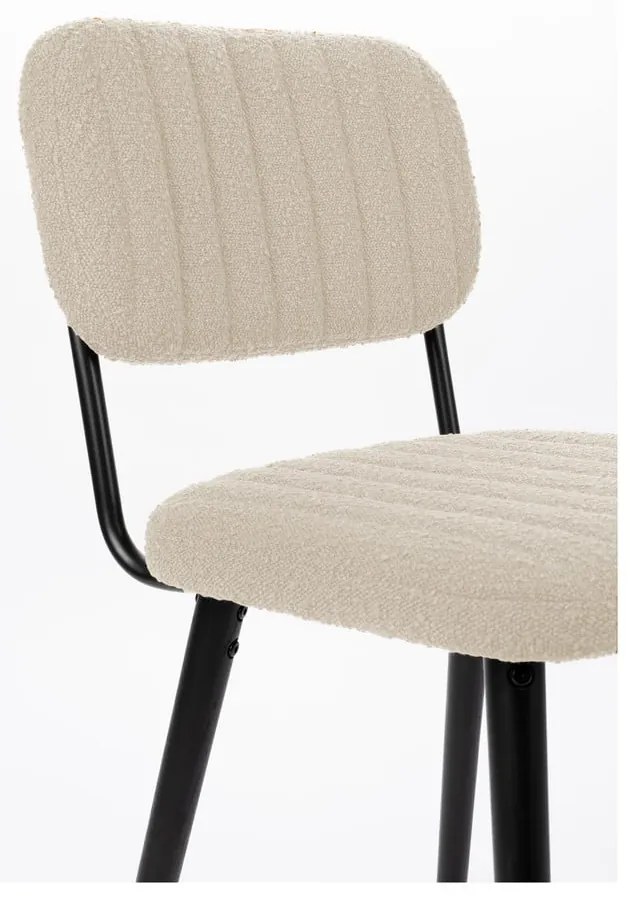 Scaun de dining crem Jake – White Label