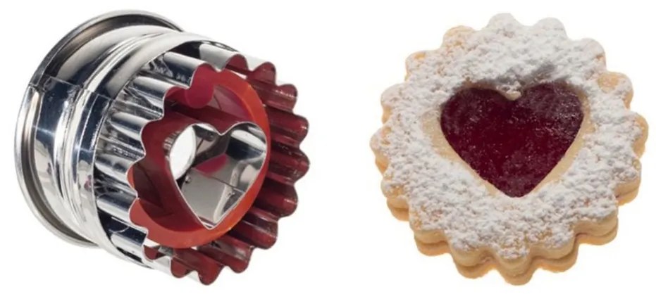 Westmark Linzer cookie cutter Inimă , 5 cm