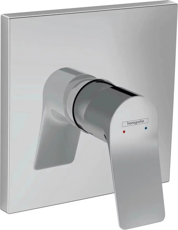 Baterie dus incastrata Hansgrohe Vivenis crom lucios fara corp ingropat