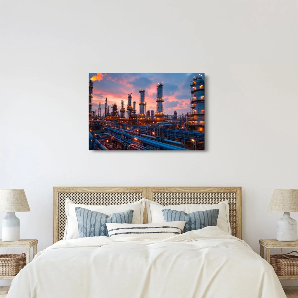Tablou - Instalație industrială (90x60 cm)