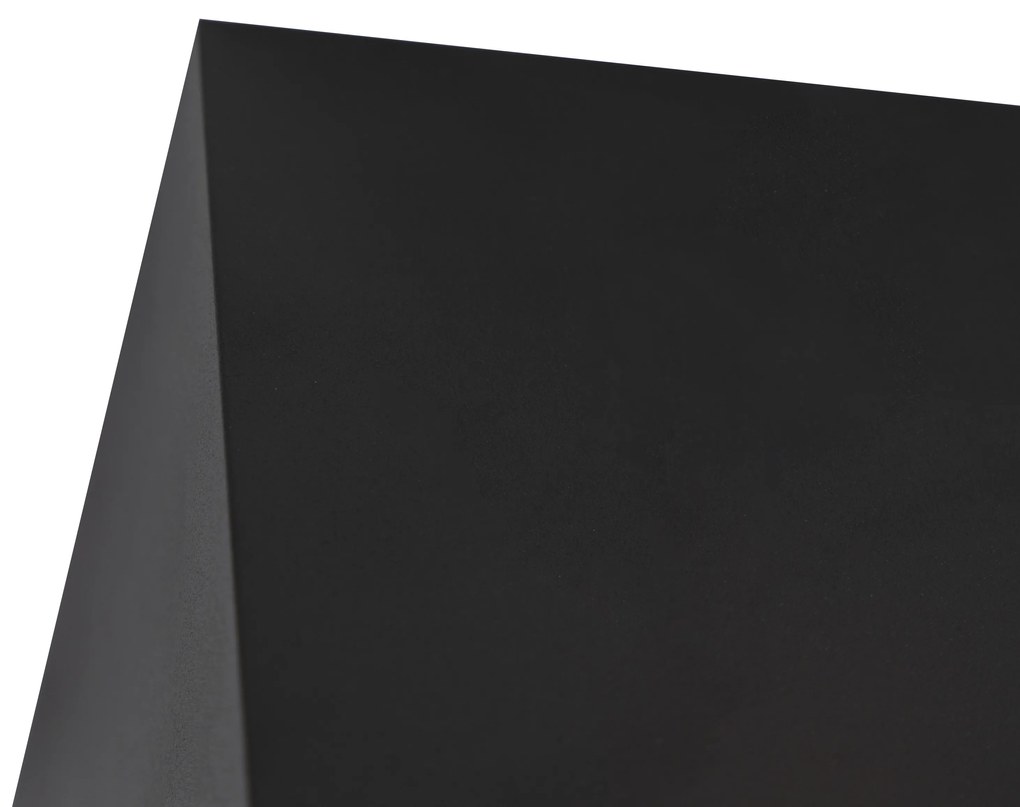 Spot de design negru pătrat - Box