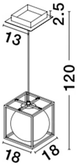 Lustra / Pendul design modern Juliet NVL-9206401