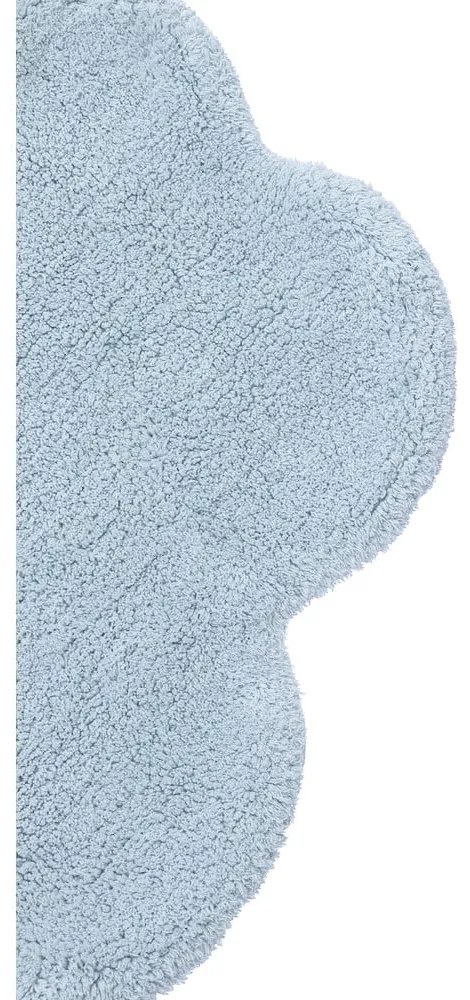 Covor pentru copii albastru deschis lavabil/țesut manual din bumbac 70x100 cm Mini Dream – Lorena Canals