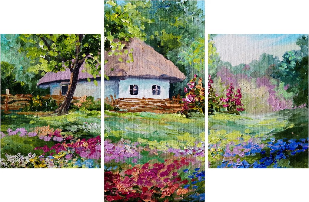 Tablou - Cabană (90x60 cm)