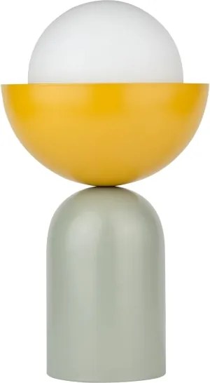 Osram - Lampă de masă DECOR BOWL 1xE14/25W/230V verde/galben