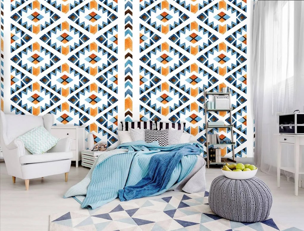 Fototapet - Ornament geometric (254x184 cm)