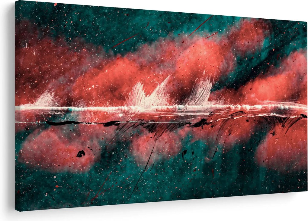Tablou - Explozie în petrol (90x60 cm)