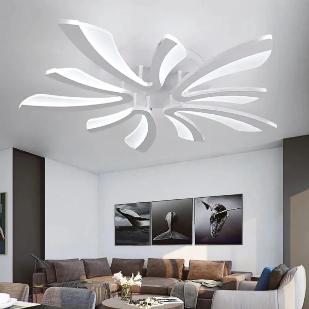 Lustra LED Cu Telecomanda, Elit's Esn M111/5r, 190w