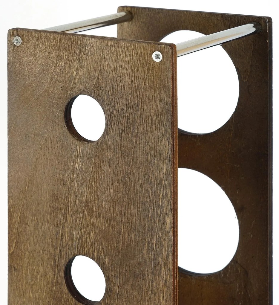 Suport decorativ pentru vin Vanute 7 (Nuc) . 1093690