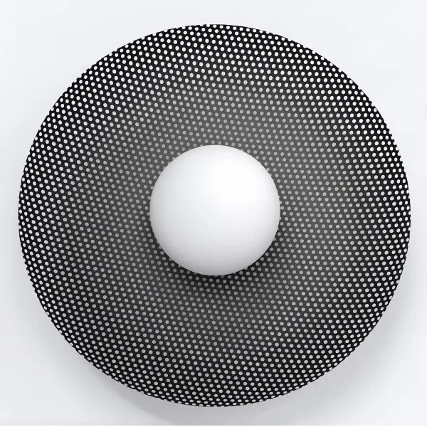 Aplica de perete VIBEZ 1xG9/8W/230V neagră