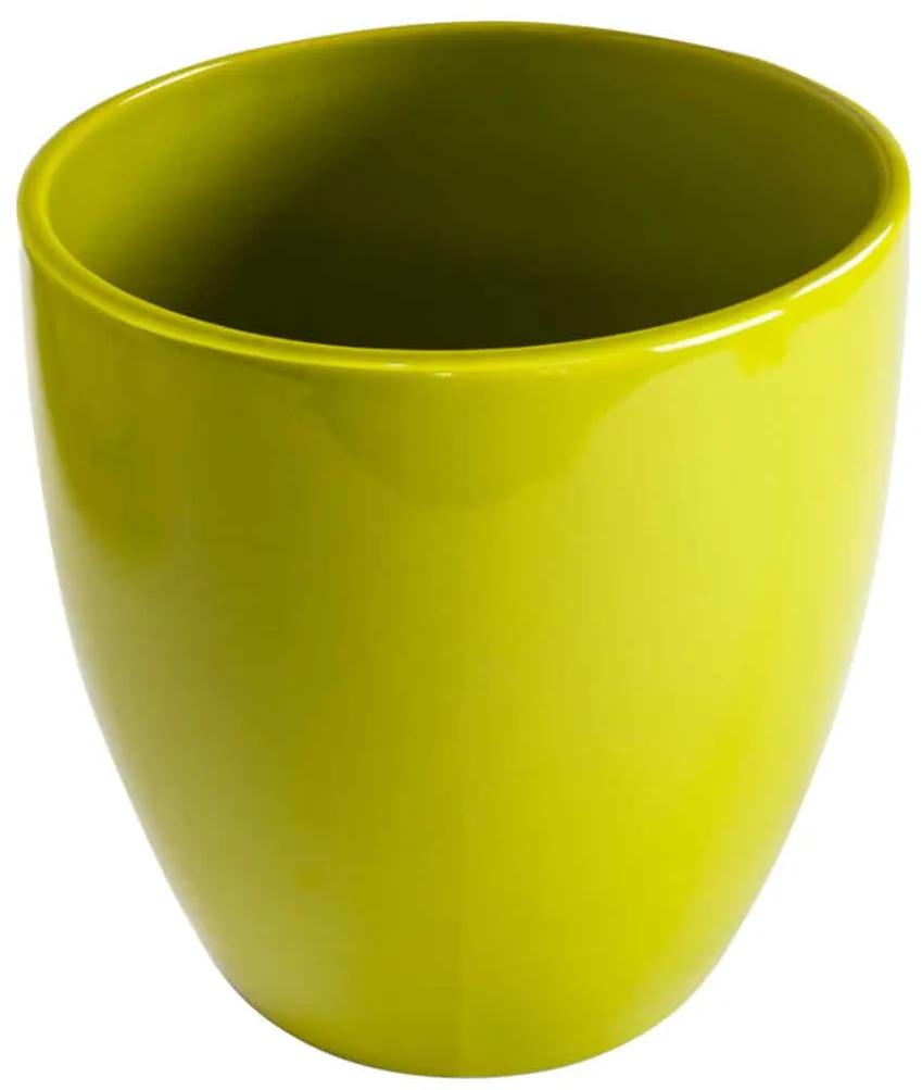 Vaza moderna Verde, 11.5 cm înălțime