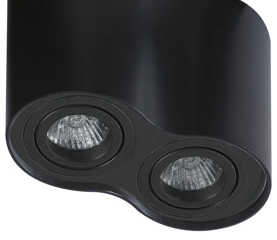 Spot aplicat tavan/plafon stil modern Bross 2 Black/BK